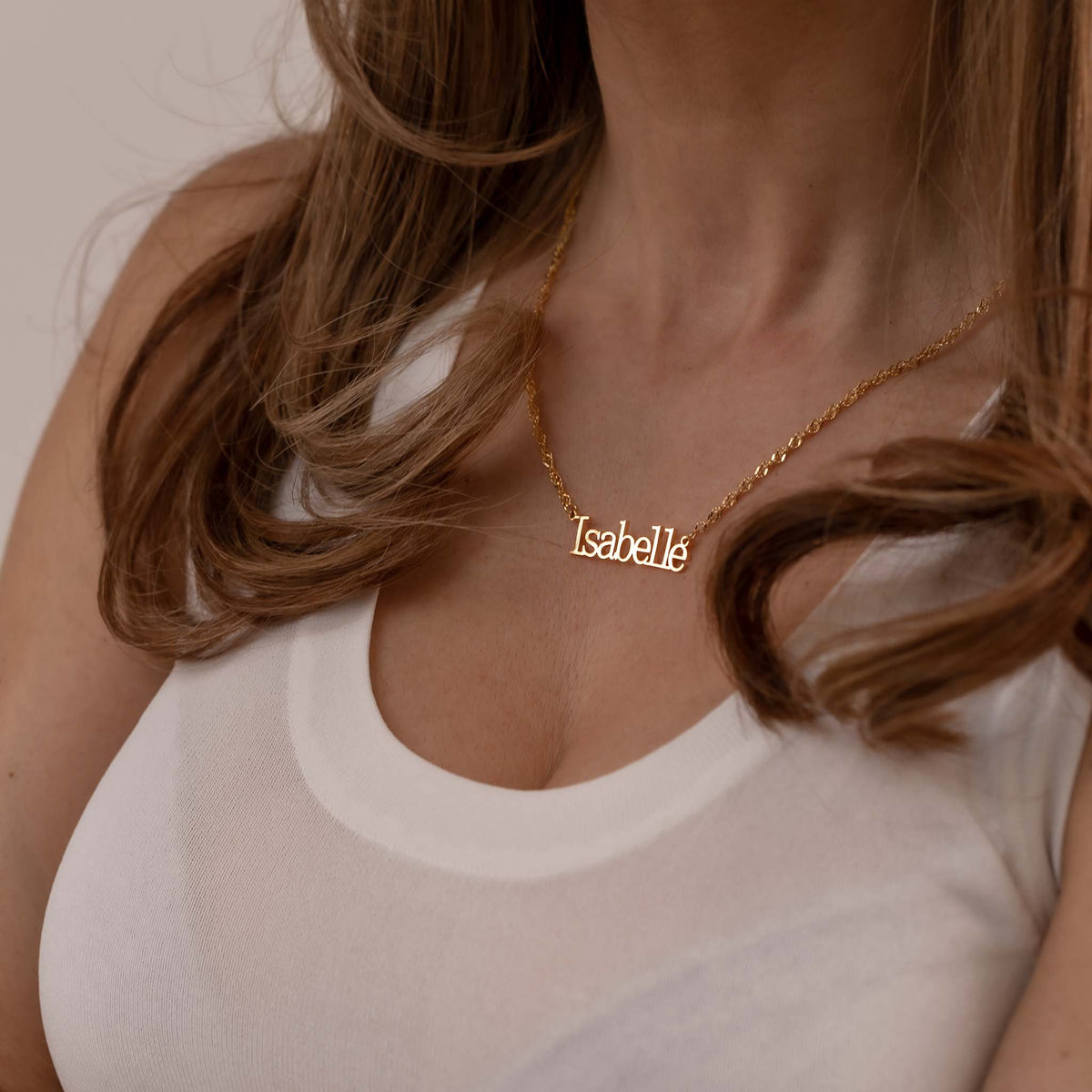 Vivola naamketting goud