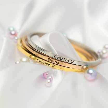 Name bangle - Stainless steel