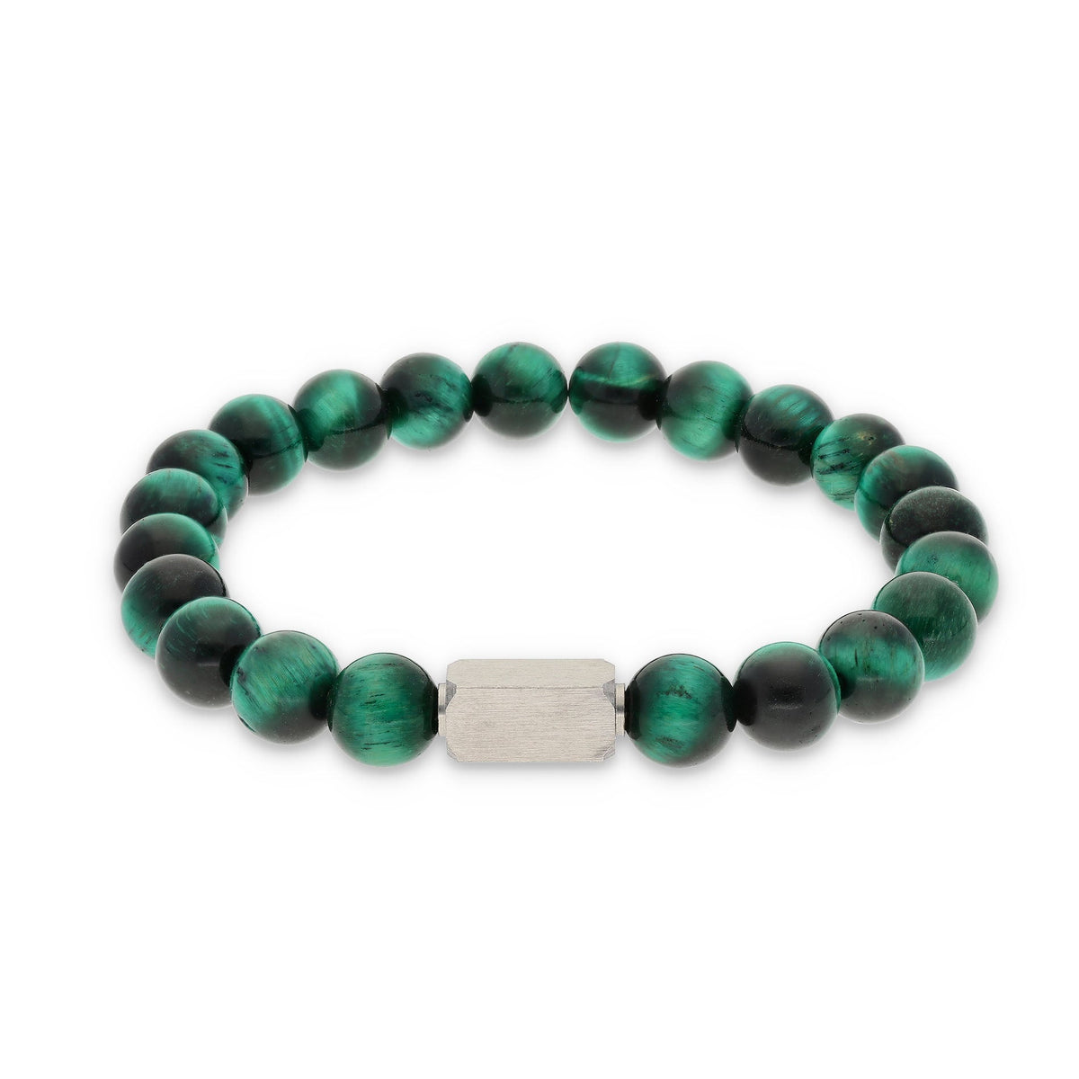 Groene tijgeroog armband