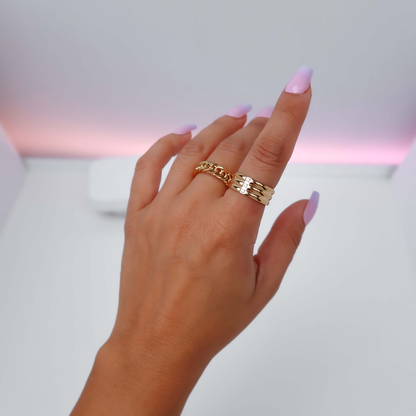 Sienna ring - Zirconia stones