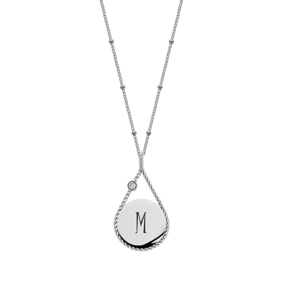 Initial coin silver - Personalized