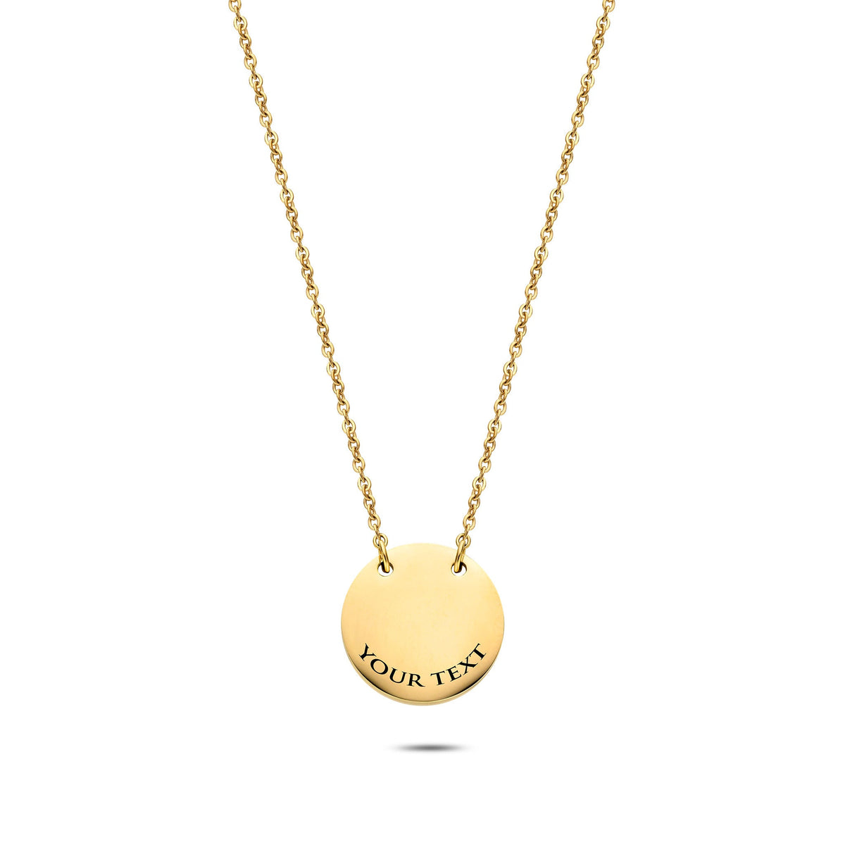 Munt ketting goud