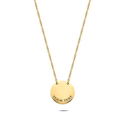 Munt ketting goud