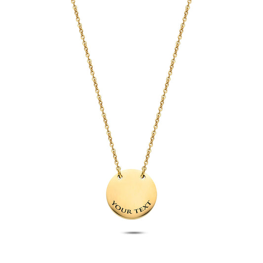 Munt ketting goud