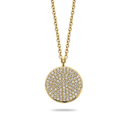 Sparkle locket gold - Personalized