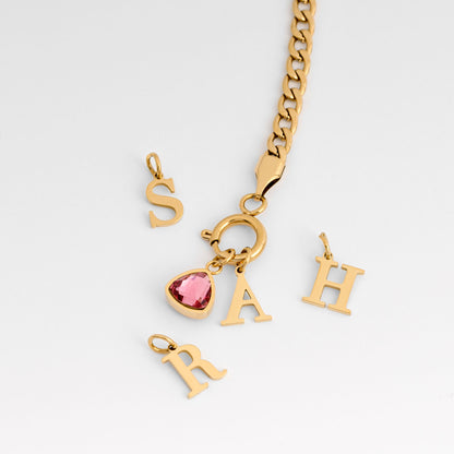 Letter bedel goud