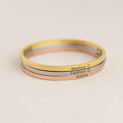 Name bangle - Tarnish free