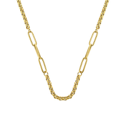 Passion necklace gold - Stainless steel