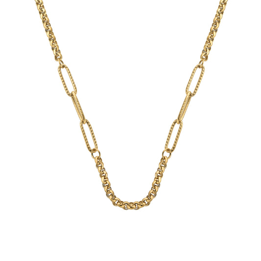 Passion necklace rosé gold - Stainless steel