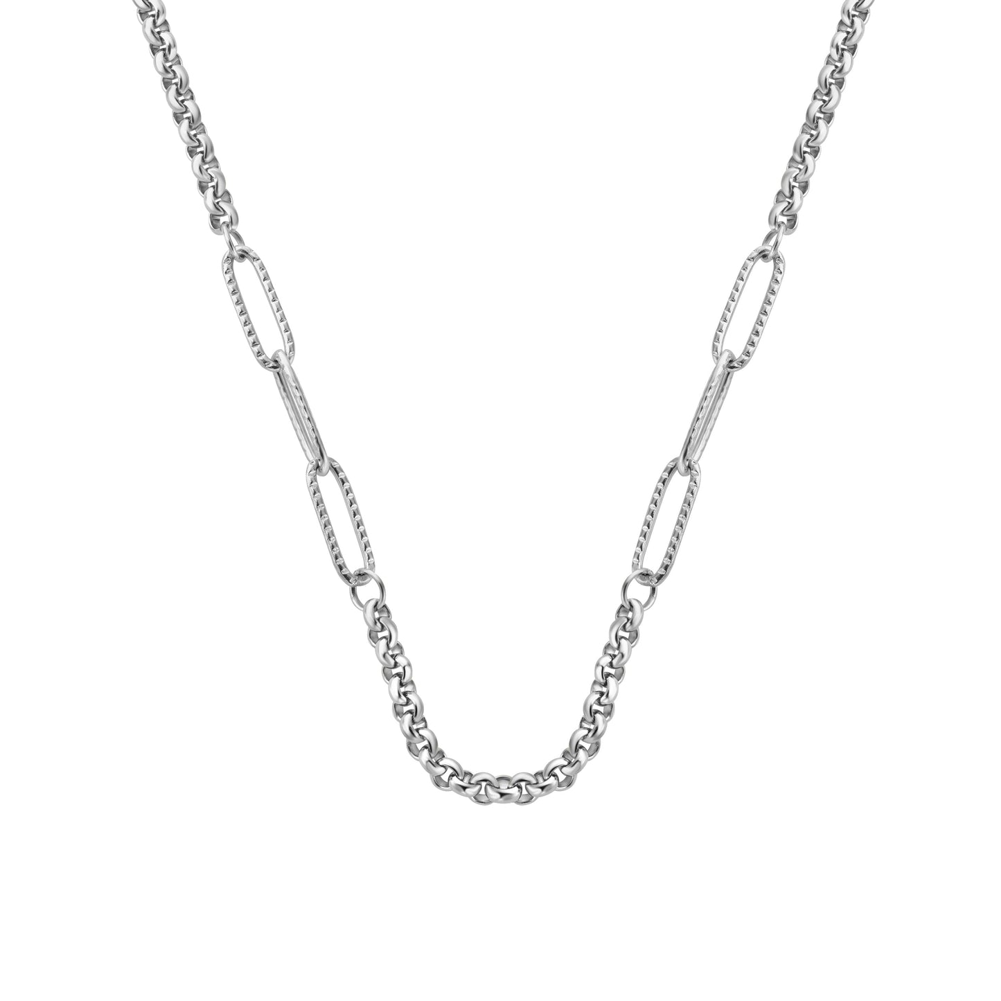 Passion necklace silver - Stainless steel