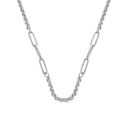 Passion necklace silver - Stainless steel