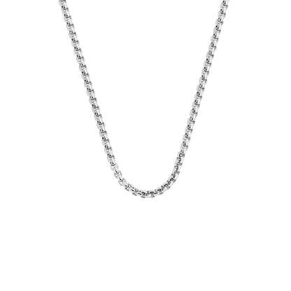 Pure necklace silver - Stainless steel