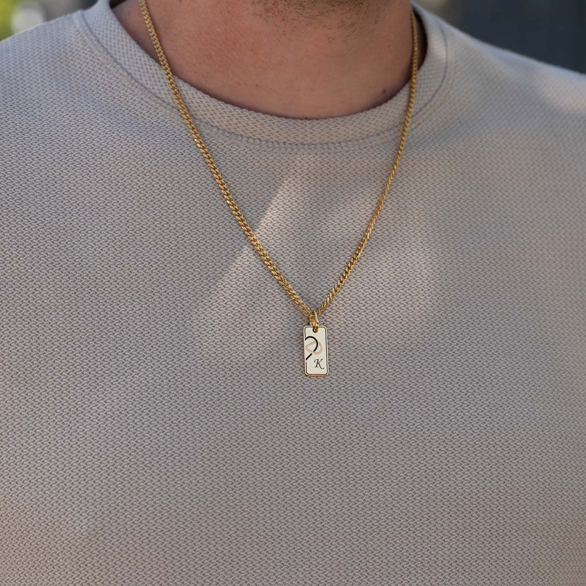 Soulmates ketting – koppel goud