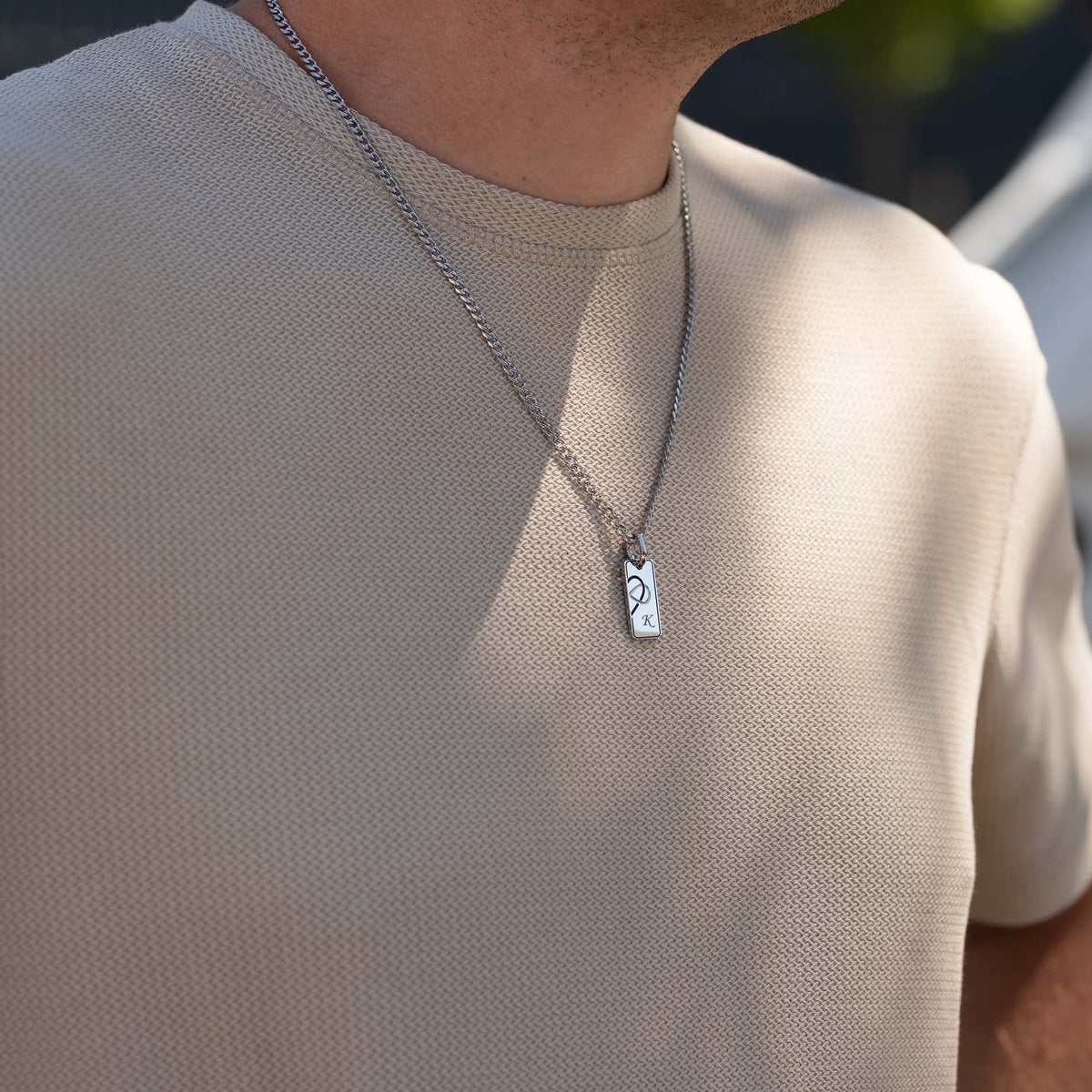 Soulmates ketting – koppel zilver