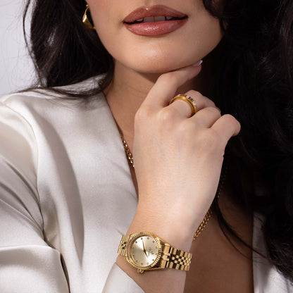 Signé watch gold