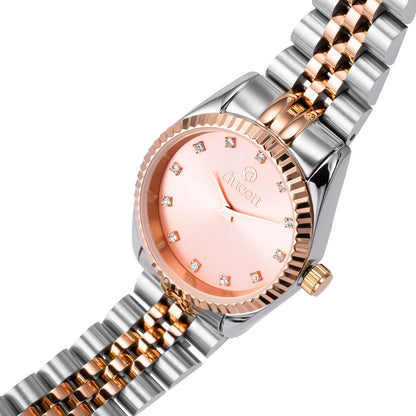 Signé watch silver/rosé