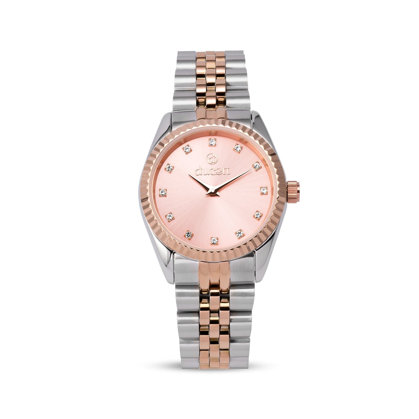 Signé watch silver/rosé