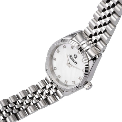 Signé watch silver