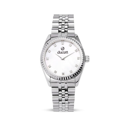 Signé watch silver