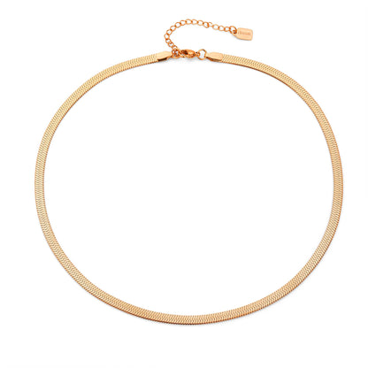 Snake necklace - No discoloration