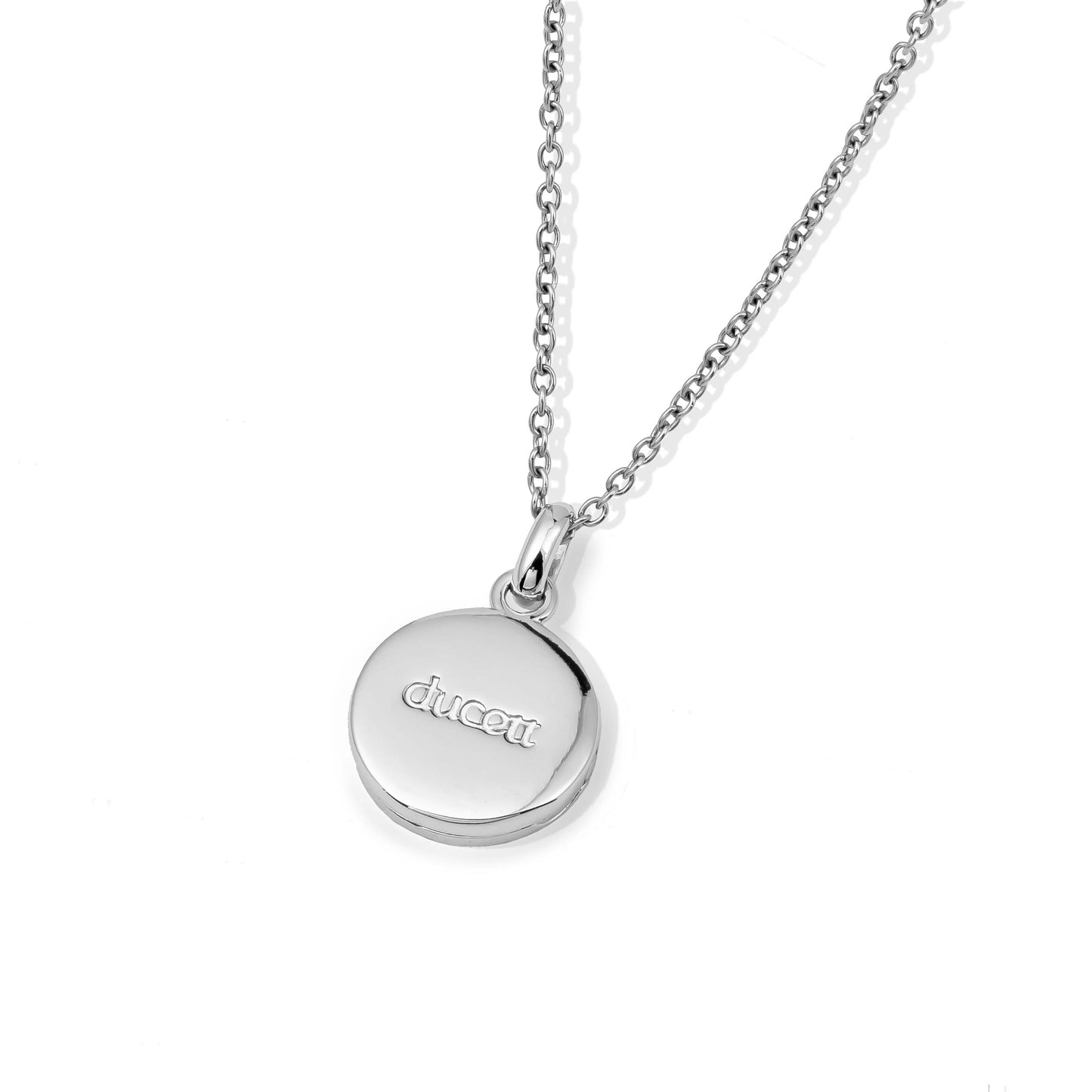 Sunray locket silver