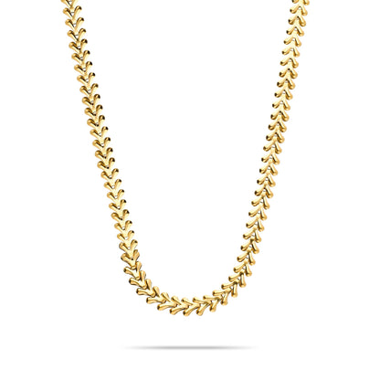 Vicci choker gold 18K - Stainless steel