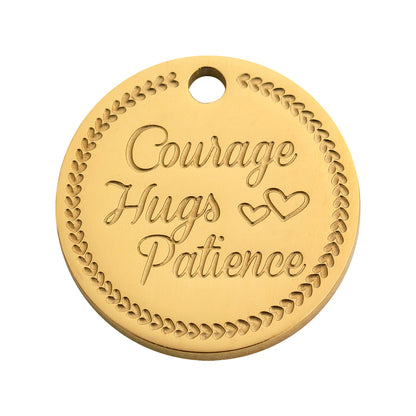 Coin love gold - Stainless steel