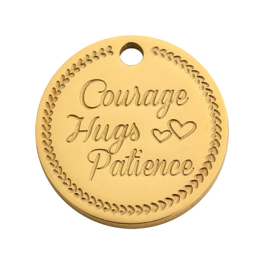 Coin love gold - Stainless steel